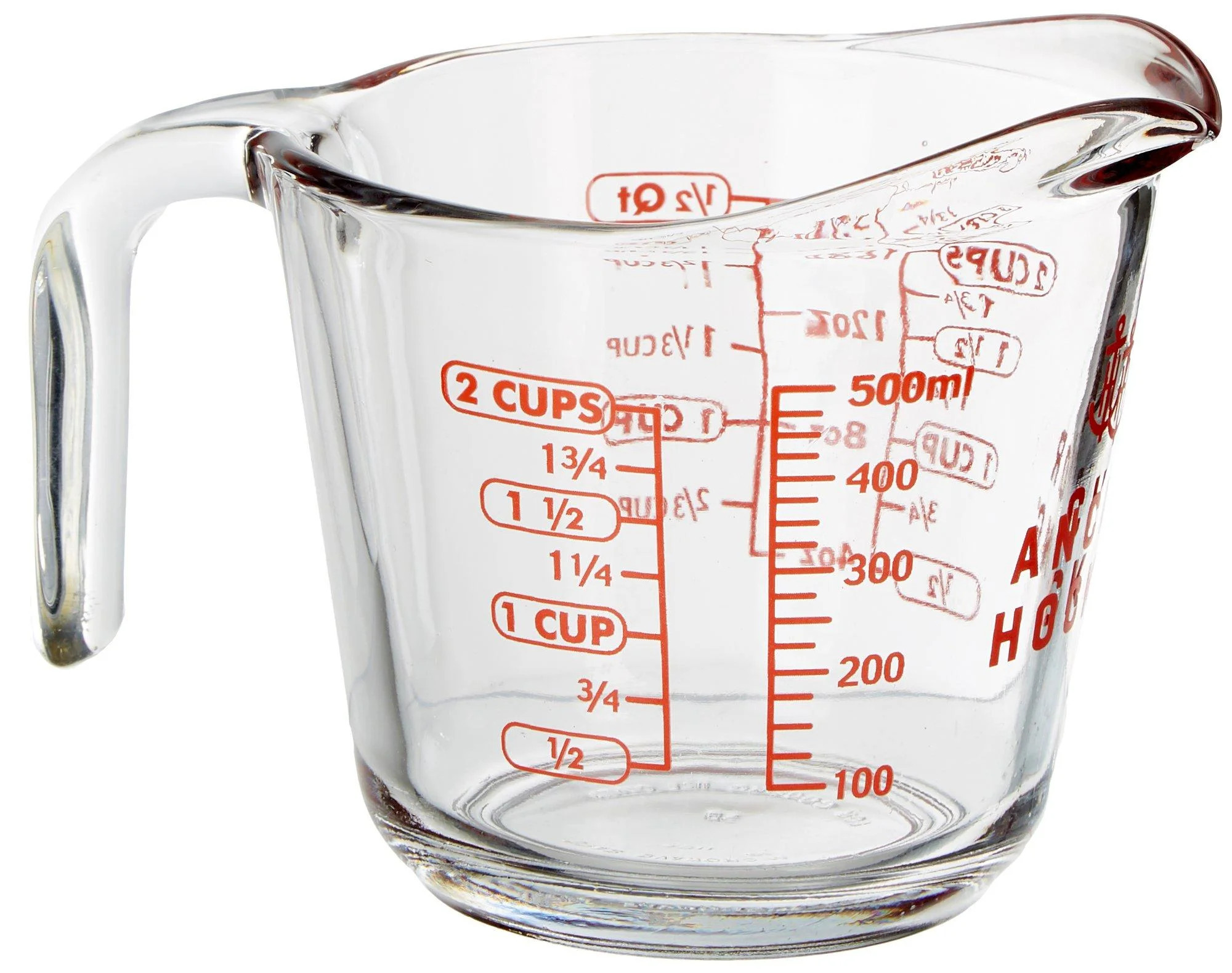 Anchor Hocking Glass Measuring Cup, 2 Cup | Walmart (US)