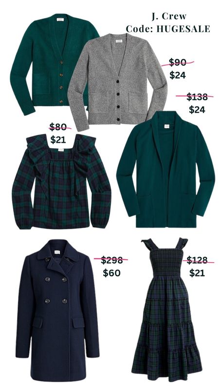 J. Crew Factory: 60% off everything + an extra 70% off clearance w/ code HUGESALE
These prices are SO GOOD!

#LTKCyberweek #LTKHoliday #LTKsalealert