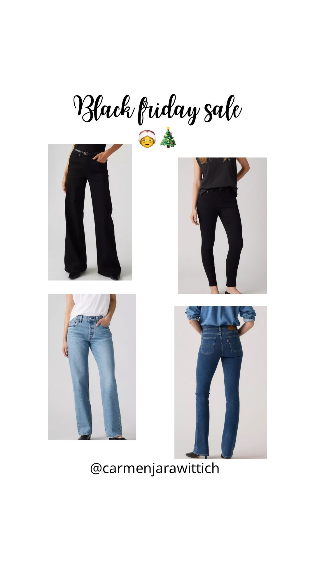 Get your new Jeans on Sale here 😍✨

#ltksale #blackfriday #ltkeurope #ltkwinter #levis #carmenjarawittich

#LTKCyberWeek #LTKjeans #LTKdeutschland