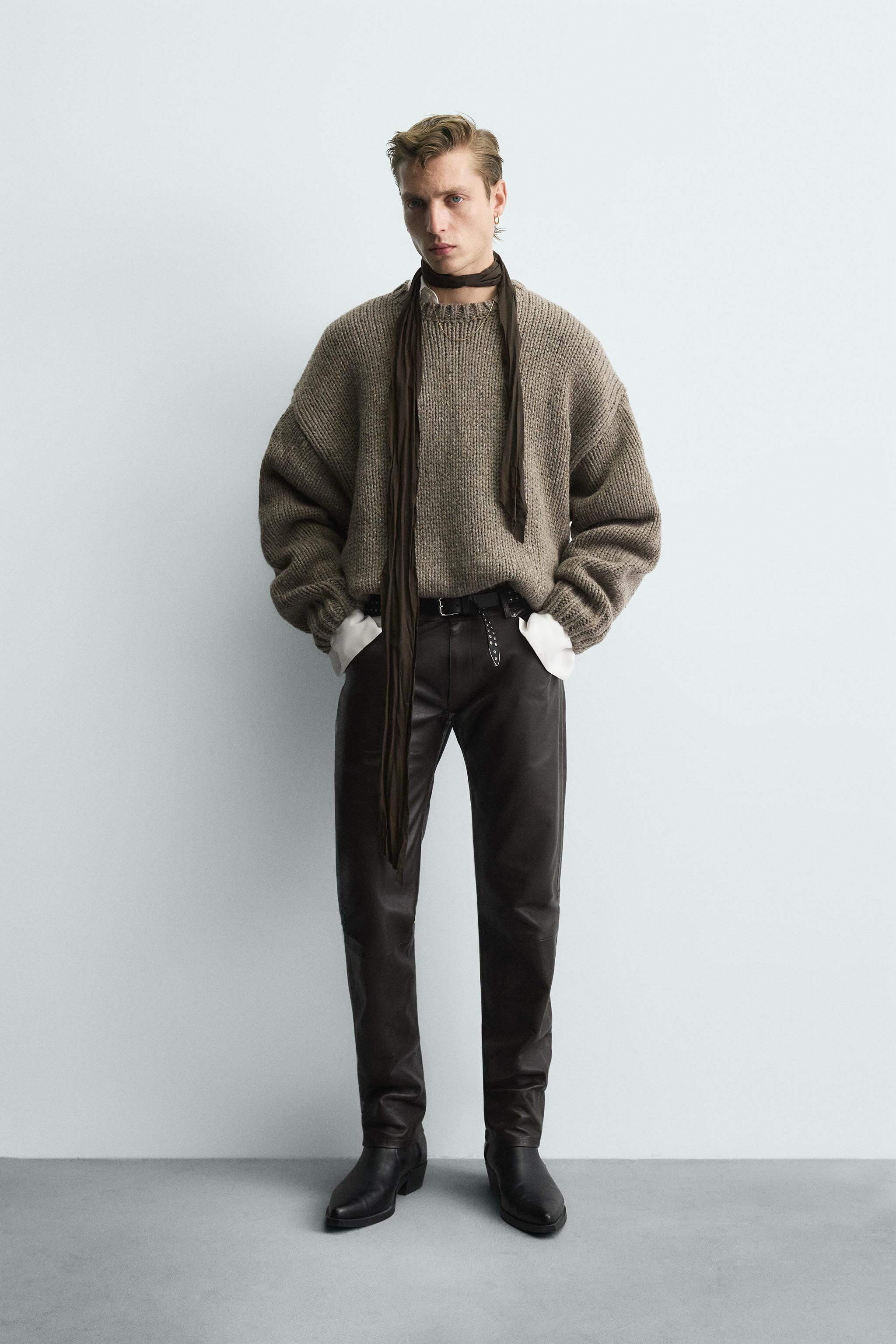 STRUCTURED JUMPER WITH WOOL | Zara US