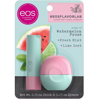 eos Flavorlab Stick & Sphere Lip Balm - Watermelon Frosé - 0.39oz | Target