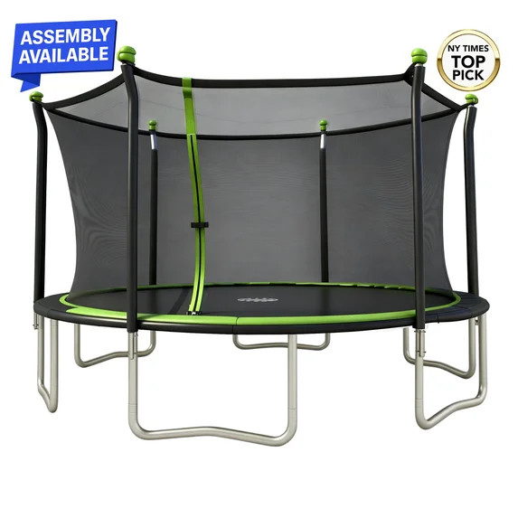 Sportspower BouncePro 14ft Trampoline Meets ASTM Safety Standards, Heavy-Duty Rust-Resistant Stee... | Walmart (US)