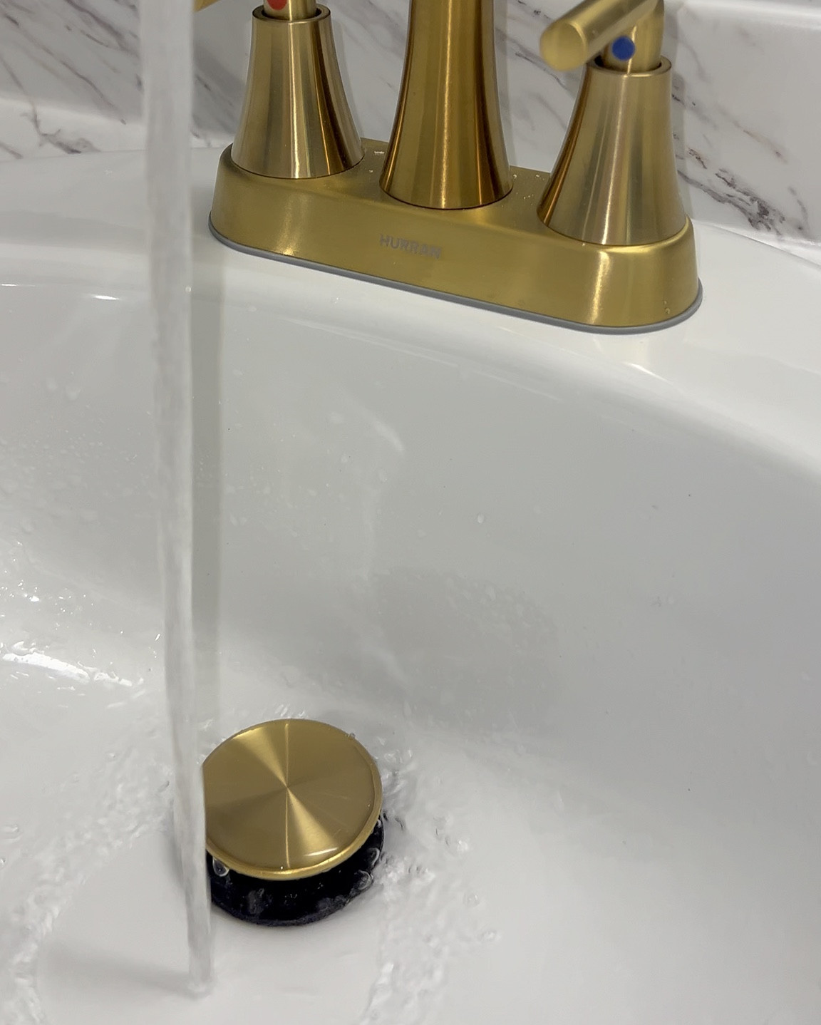 Salon bathroom remodeling inspos
Wallpaper and faucets from Amazon 
Sink & countertop from Home Depot 

#LTKHome #LTKWatchNow #LTKFindsUnder50