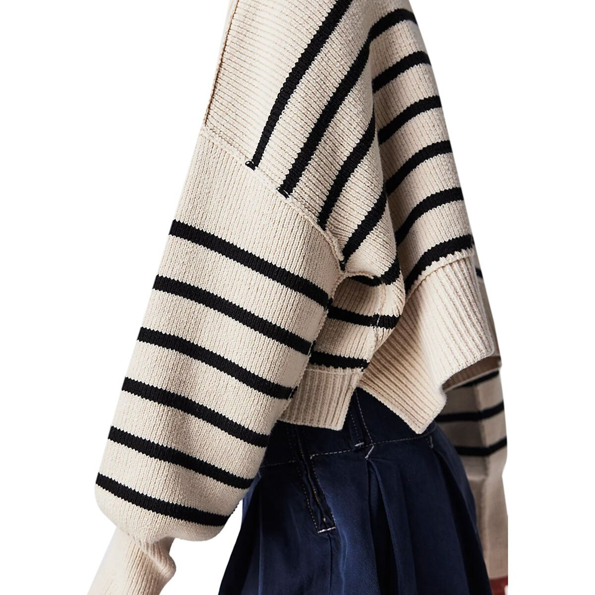 Stripe Easy Street Crop Sweater - Women's | Backcountry