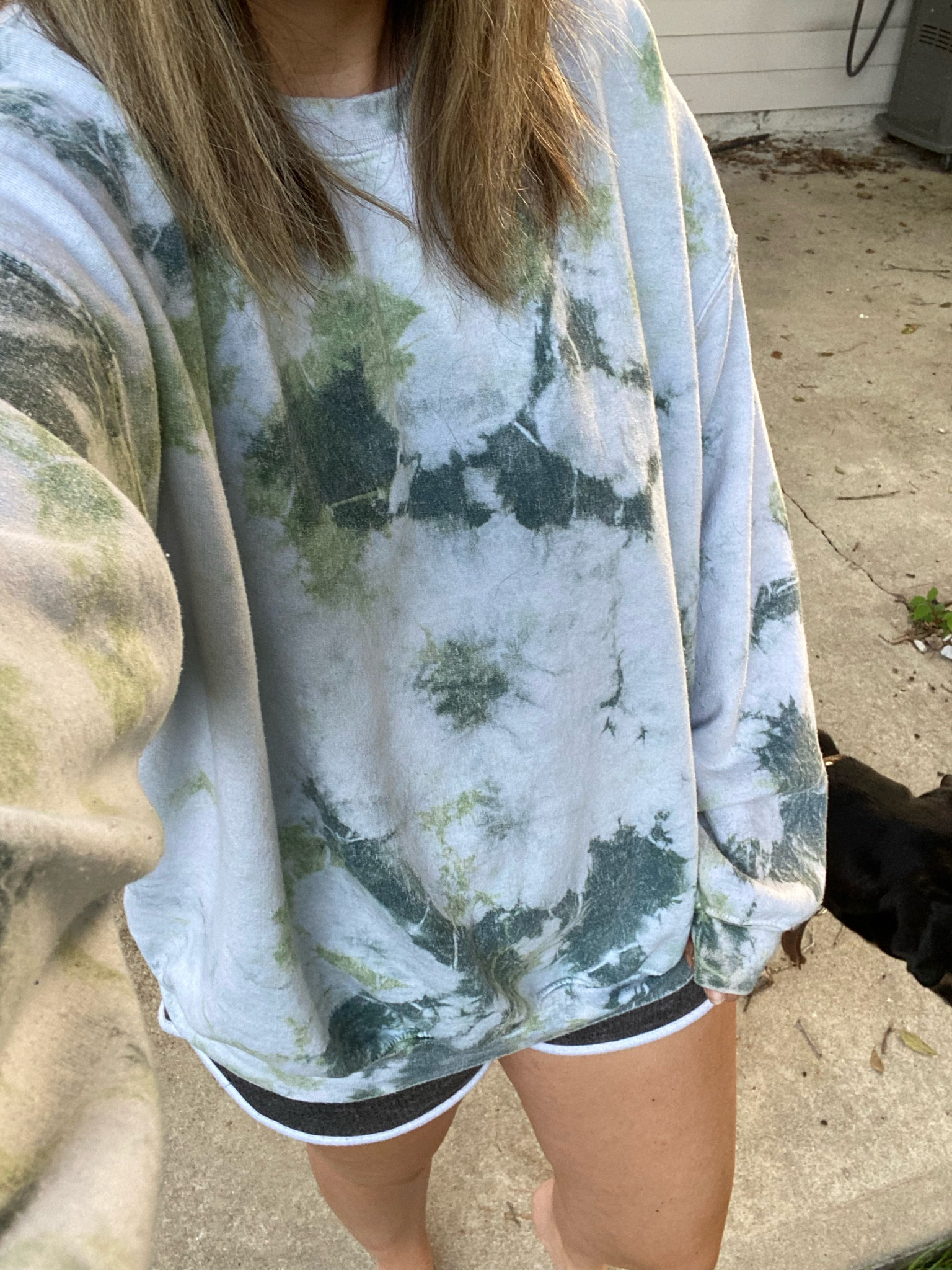 Link similar oversized soft sweat shirts! Perfect for throwing on in the morning, wearing by the fire, or with leggings! 

#LTKSale #LTKSeasonal #LTKunder50