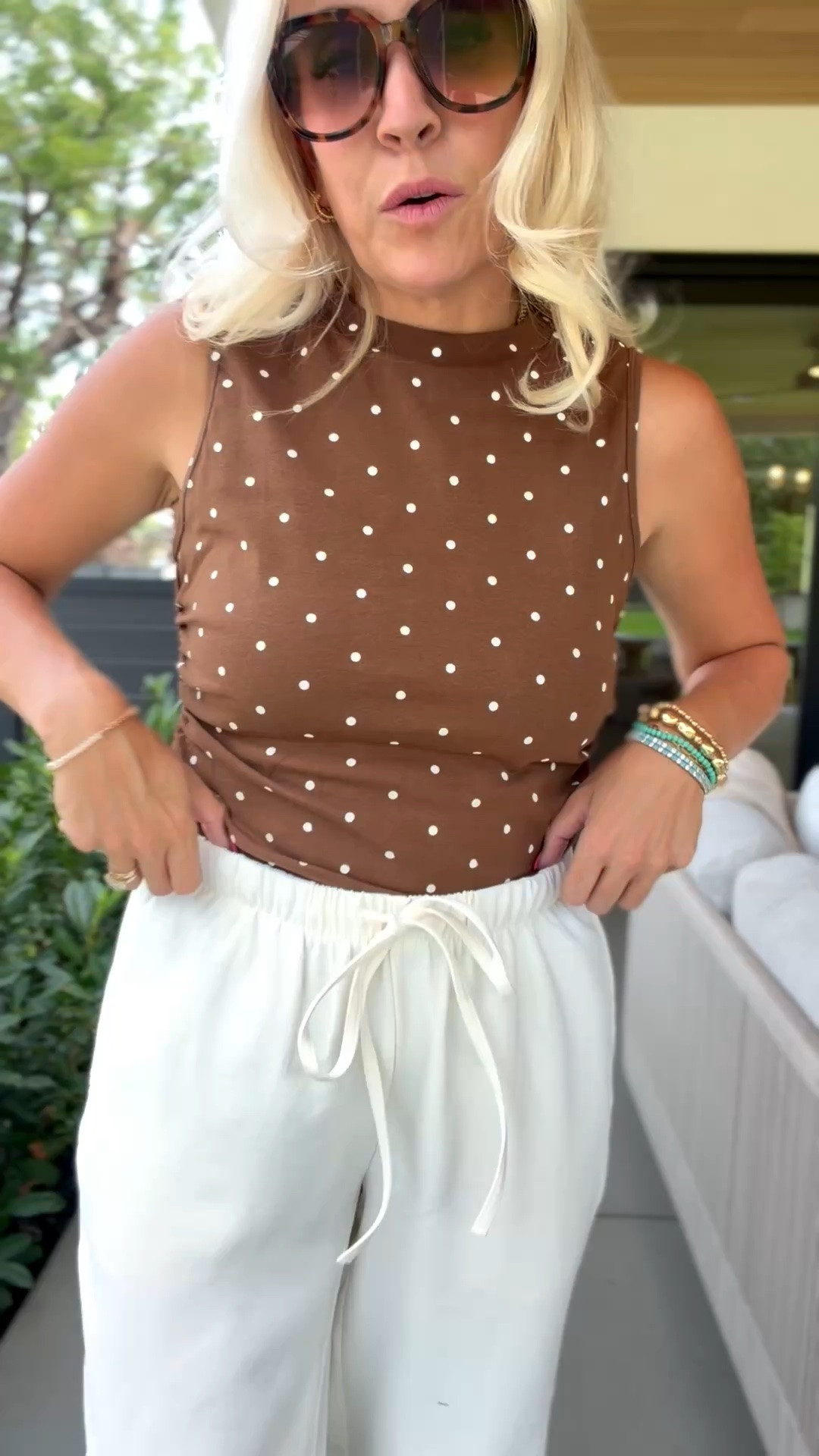 Really love this tank! It’s so well made and the rusching is so flattering!