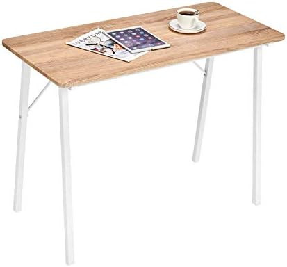 Writing Computer Desk Modern Simple Study Table Kids Desk Small Industrial Home Office Wood Work ... | Amazon (US)