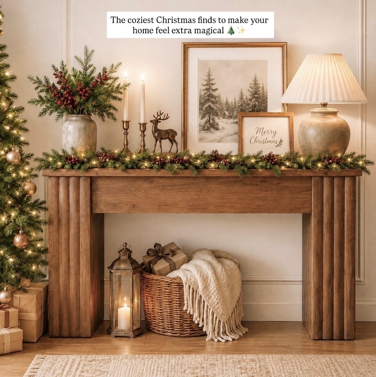 The coziest Christmas finds to make your home feel extra magical 🎄✨

#LTKSeasonal #LTKSaleAlert #LTKHome