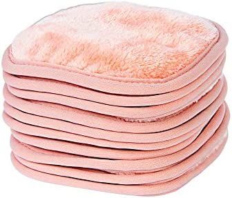 Amazon.com: Eurow Makeup Removal Cleaning Cloth, 5 by 5 Inches, Coral, Pack of 10 : Beauty & Pers... | Amazon (US)