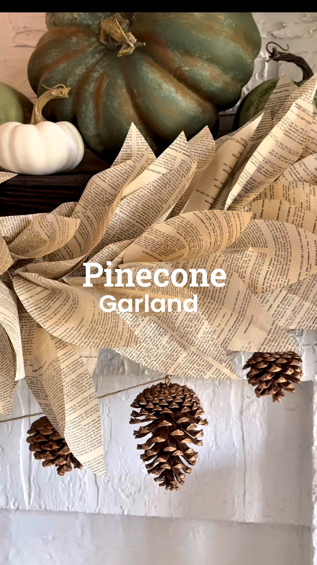 This DIY pinecone garland is the perfect accent for your Fall and Christmas mantel 🤎

#LTKSeasonal #LTKHome