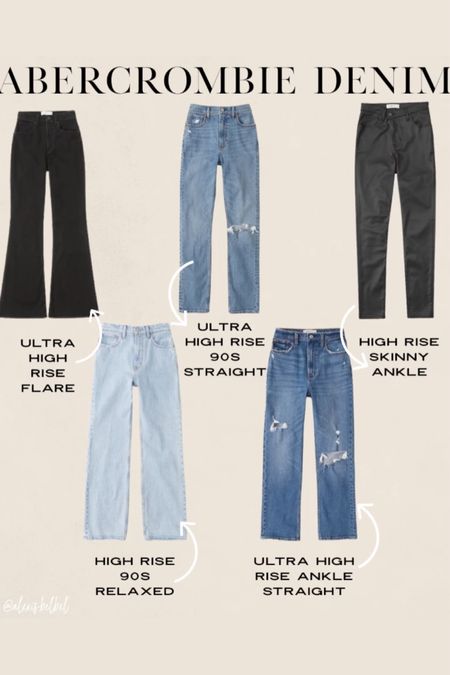 Favorite jeans from Abercrombie size 24 short 15% off 

#LTKunder50 #LTKsalealert #LTKunder100