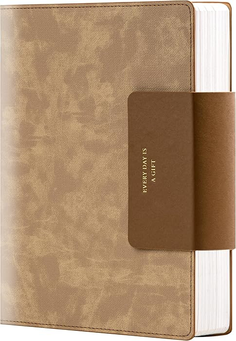 Leather Journal for Men 320 Pages B5 Large Journaling Notebooks with 100 GSM Thick Paper Journals... | Amazon (US)