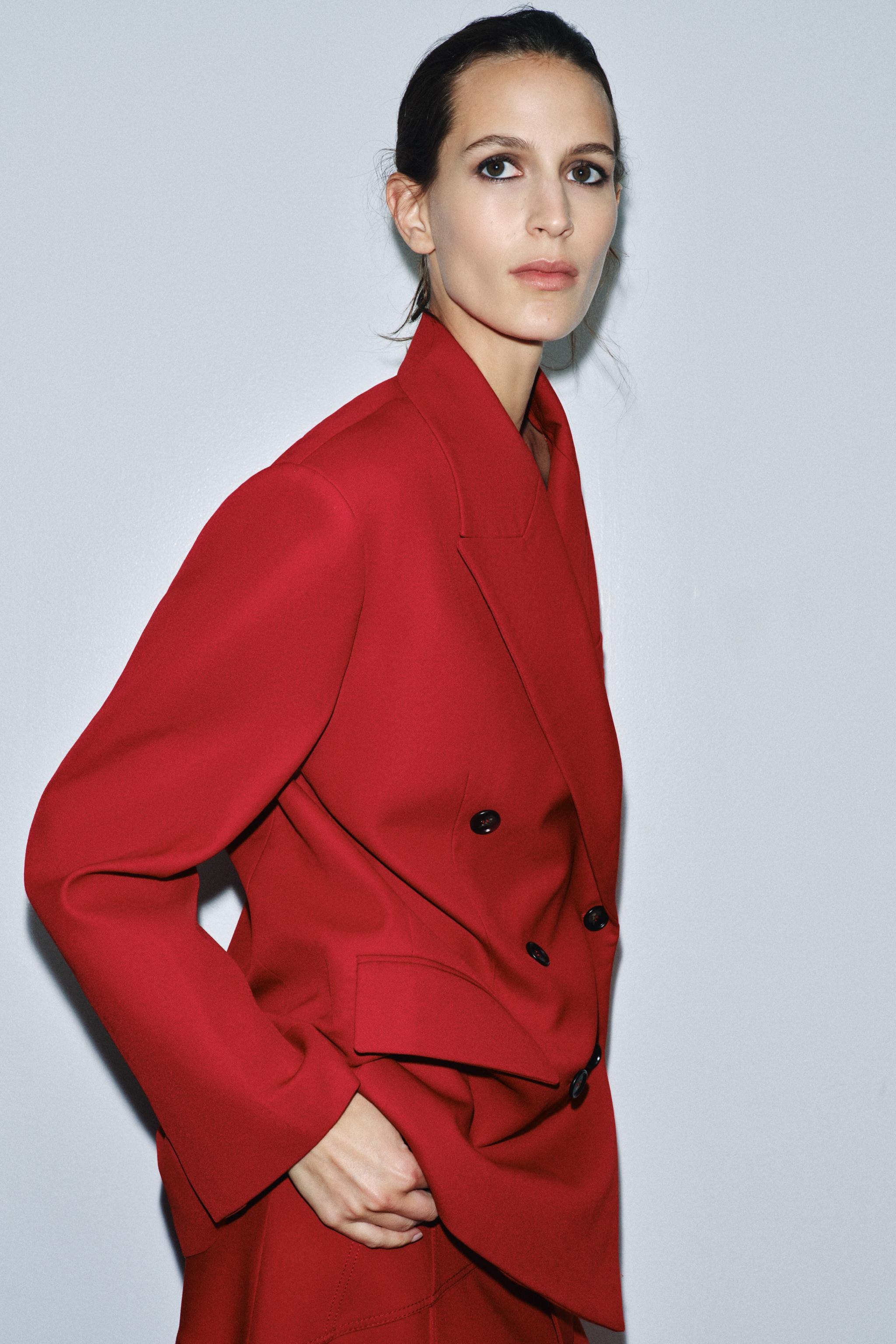 ZW COLLECTION DOUBLE-BREASTED BLAZER | Zara US