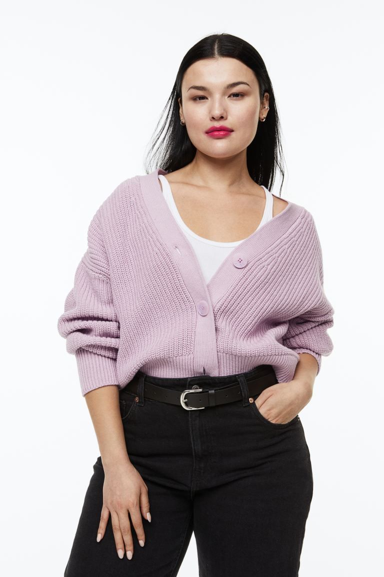 Rib-knit Cardigan | H&M (US)