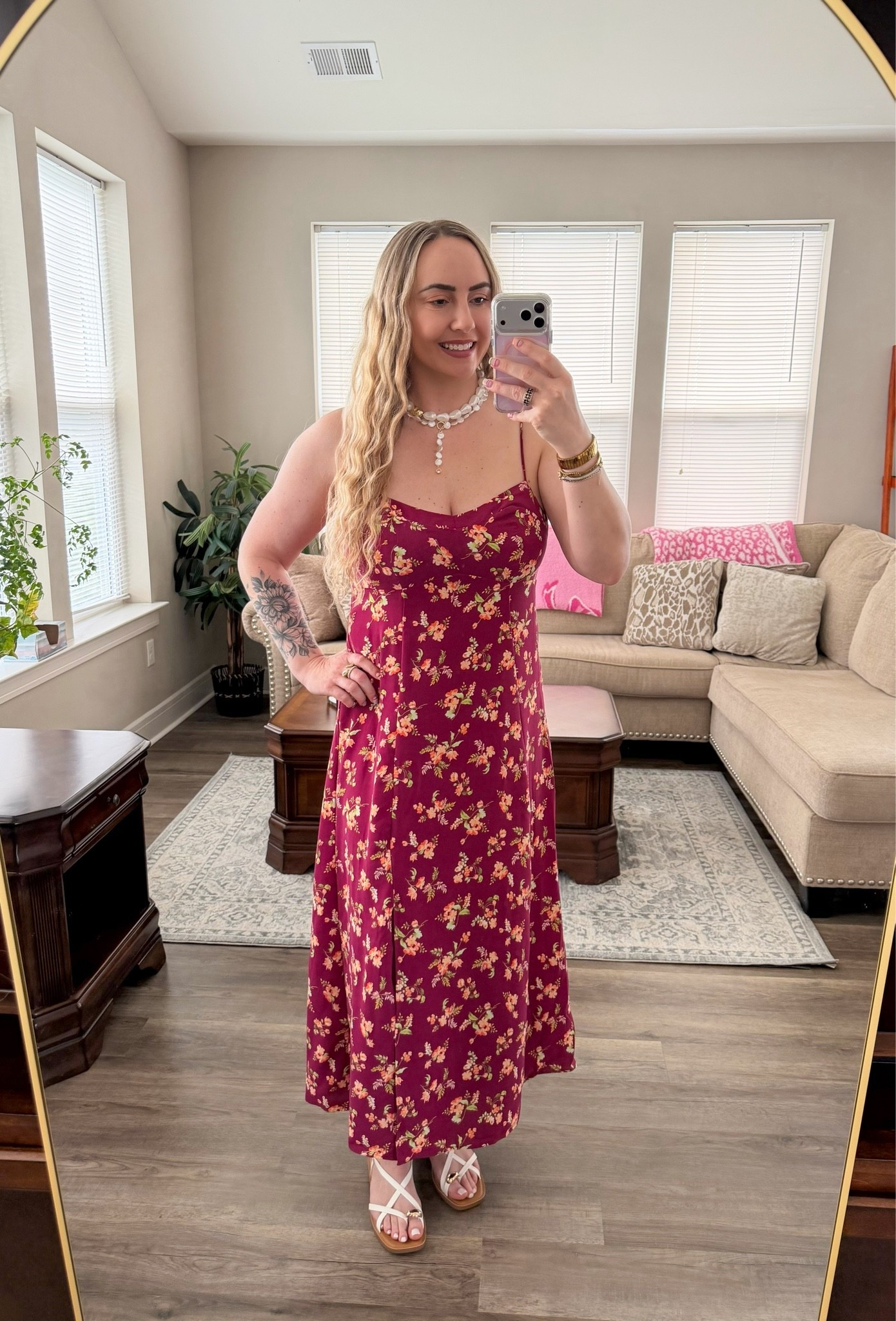 This floral maxi dress is such a pretty find . The berry color, dainty floral print, and flowy fit make it perfect for vacation or a fall wedding guest dress. Currently on sale! 

#LTKStyle #AmazonFashion #SummerDress #VacationStyle #AffordableFashion #OOTD

Fall wedding guest dress

#LTKootd #LTKSaleAlert #LTKTall