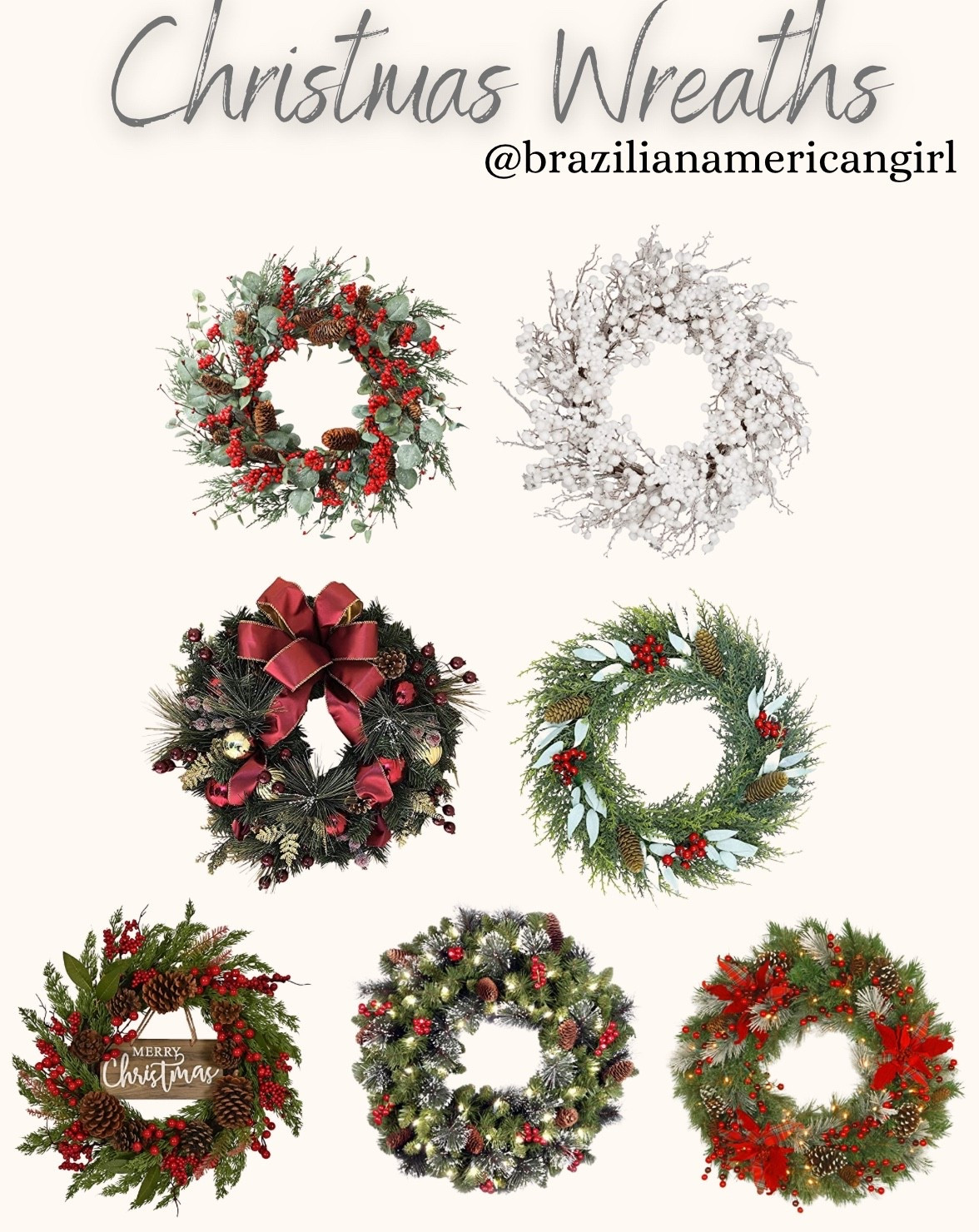 Amazon Christmas Wreath

#LTKHome #LTKSeasonal #LTKHoliday