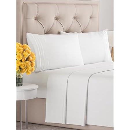 LuxClub 6 PC Queen Sheet Set, Breathable Luxury Bed Sheets, Deep Pockets 18" Eco Friendly Wrinkle... | Amazon (US)