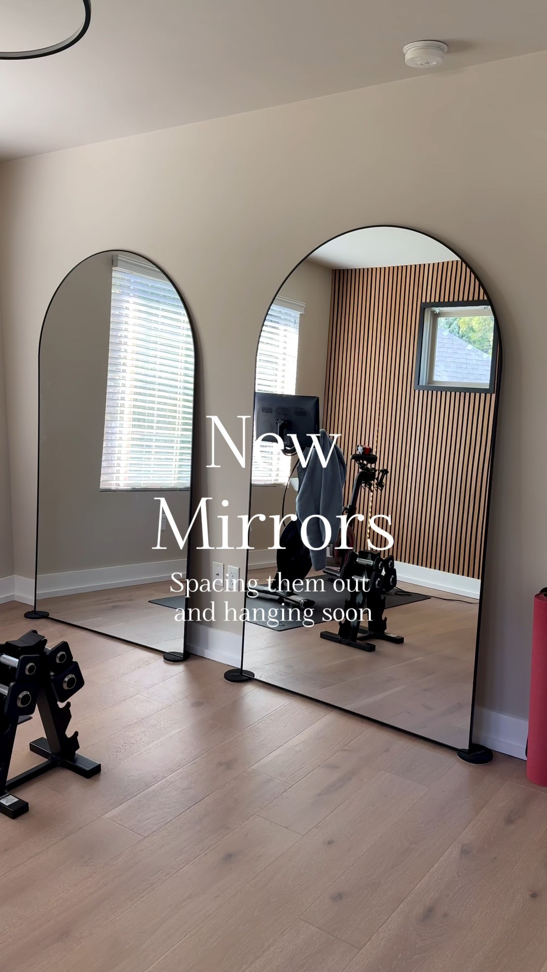 Home Gym Reset | loving the softness these arched mirrors bring to this space 

Amazon find 

#LTKStyleTip #LTKHome #LTKActive