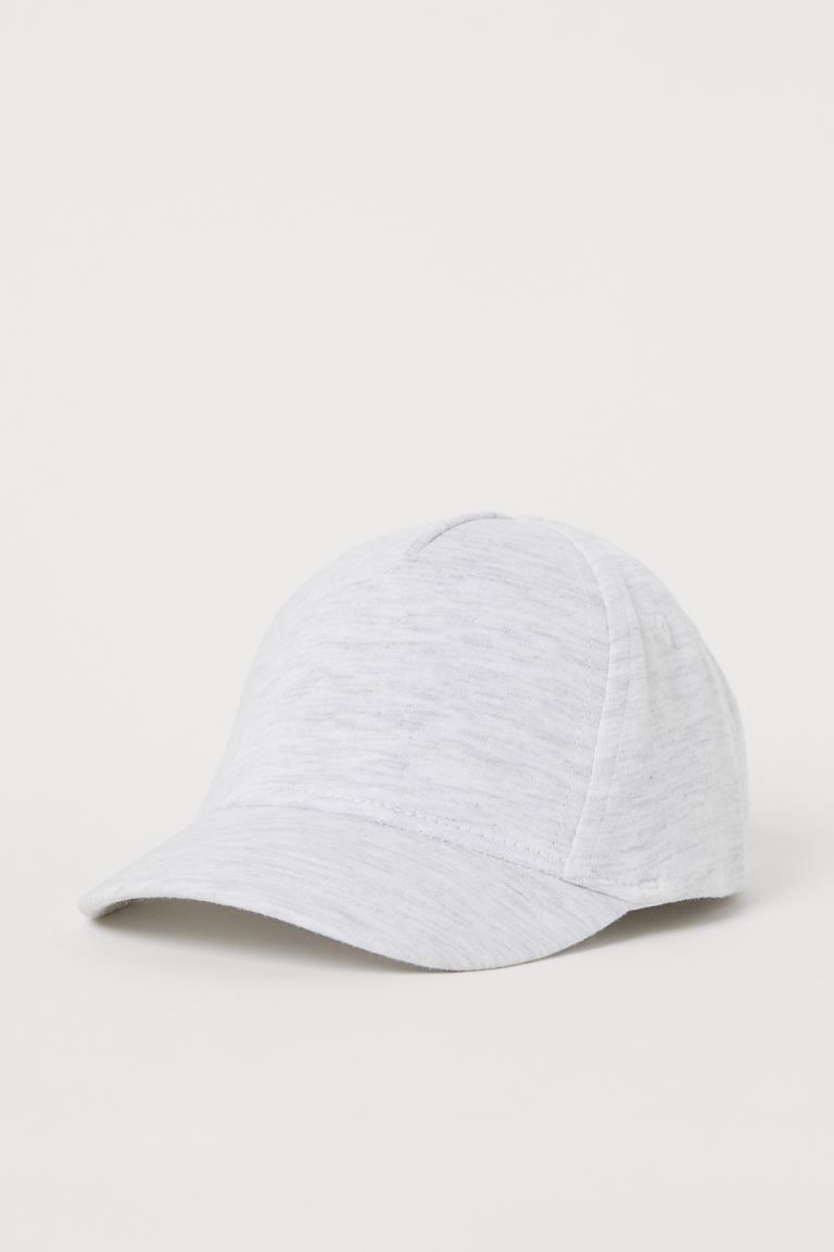 Cap in cotton fabric with sweatband in woven cotton fabric. Elastic at back. | H&M (US + CA)