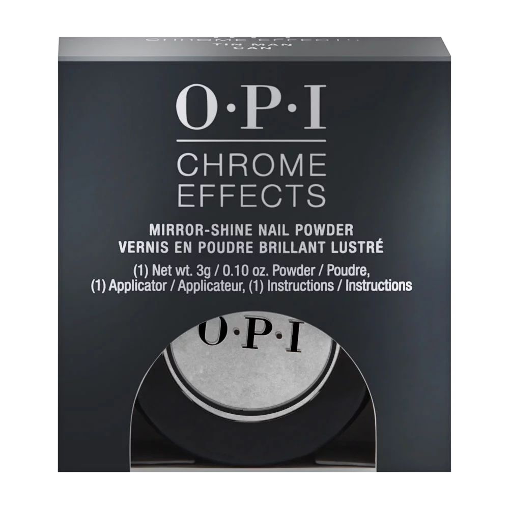 OPI Chrome Effects Mirror Shine Nail Powder - Tin Man Can - Walmart.com | Walmart (US)