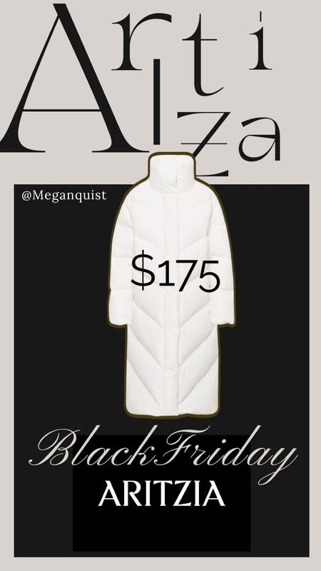 Puffer coat amazing Black Friday deals! 
Aritizia gift guide 

#LTKGiftGuide #LTKHoliday #LTKCyberWeek