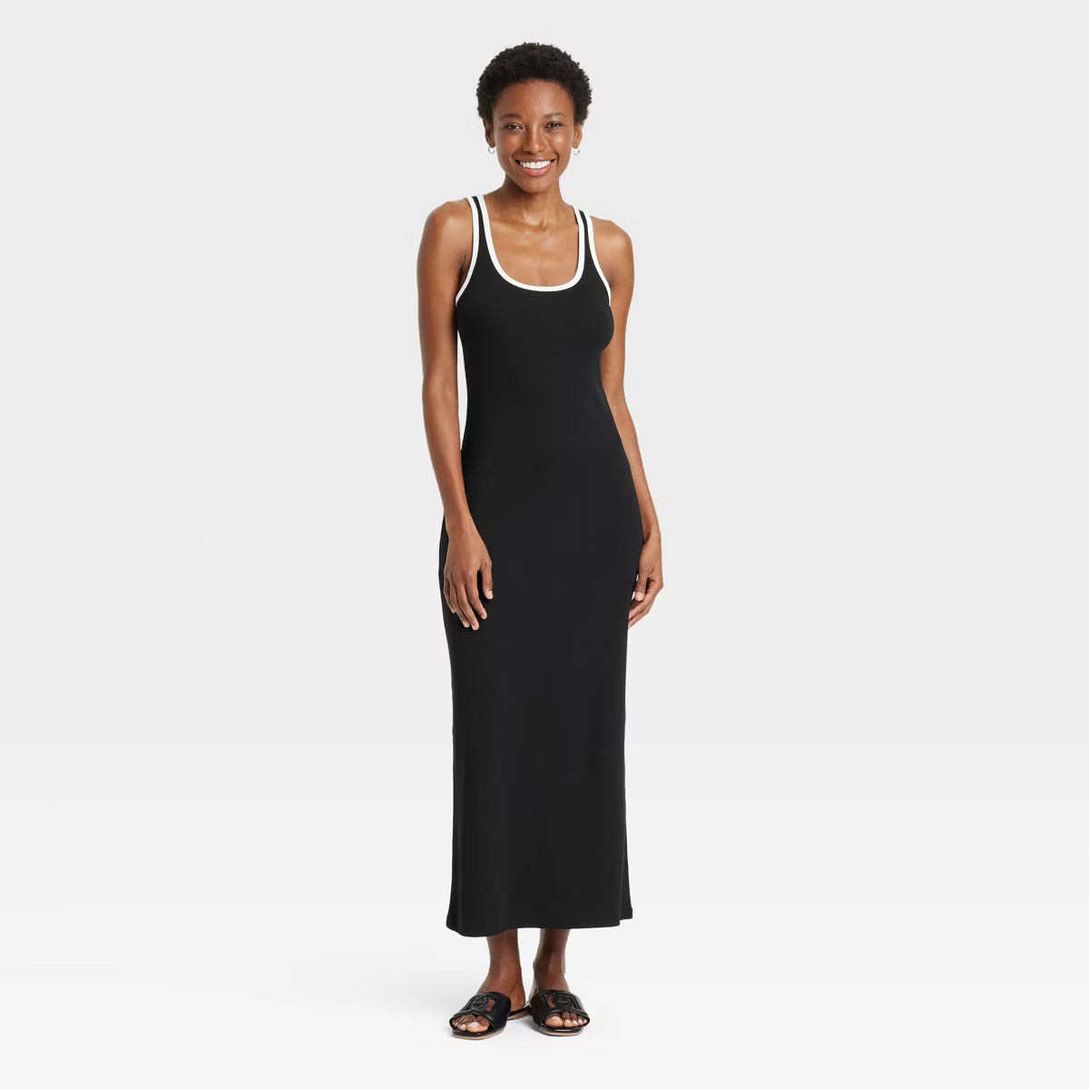 Women's Knit Midi Tank Dress - A New Day™ | Target