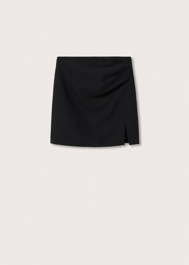 Cotton miniskirt | MANGO (UK)