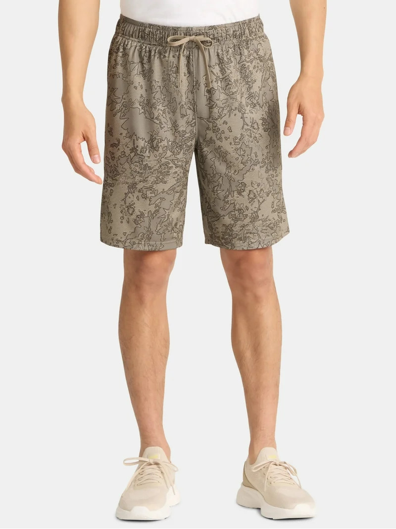 Athletic Works Men's and Big Men's Active Mesh Shorts, 9" Inseam, Sizes XS-5XL | Walmart (US)