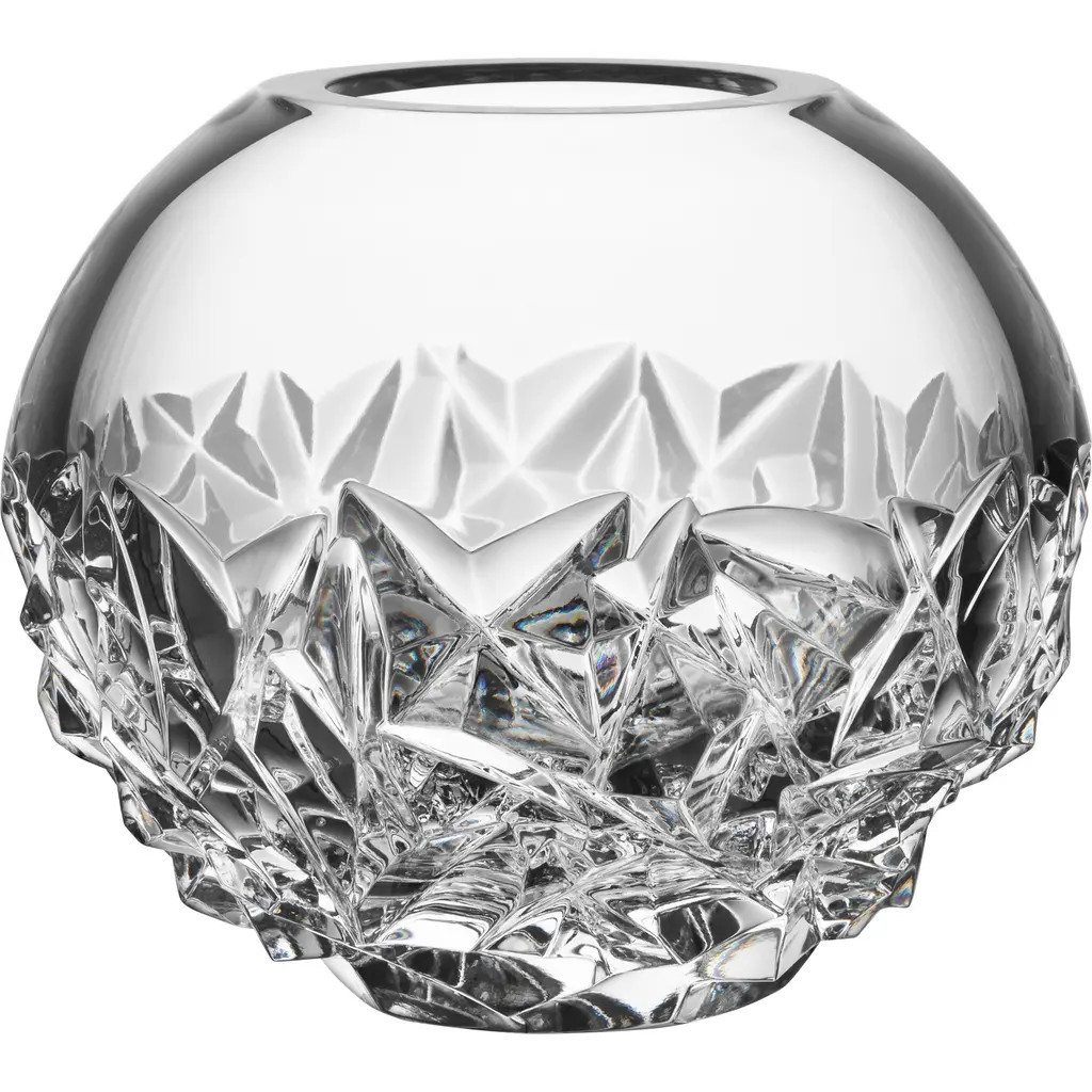 Orrefors Carat Lead Crystal Globe Vase in Clear - Small at Nordstrom | Nordstrom