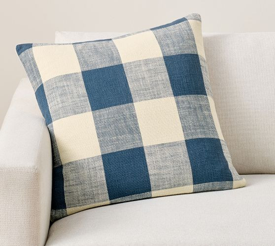 Sawyer Check Pillow Cover | Pottery Barn (US)