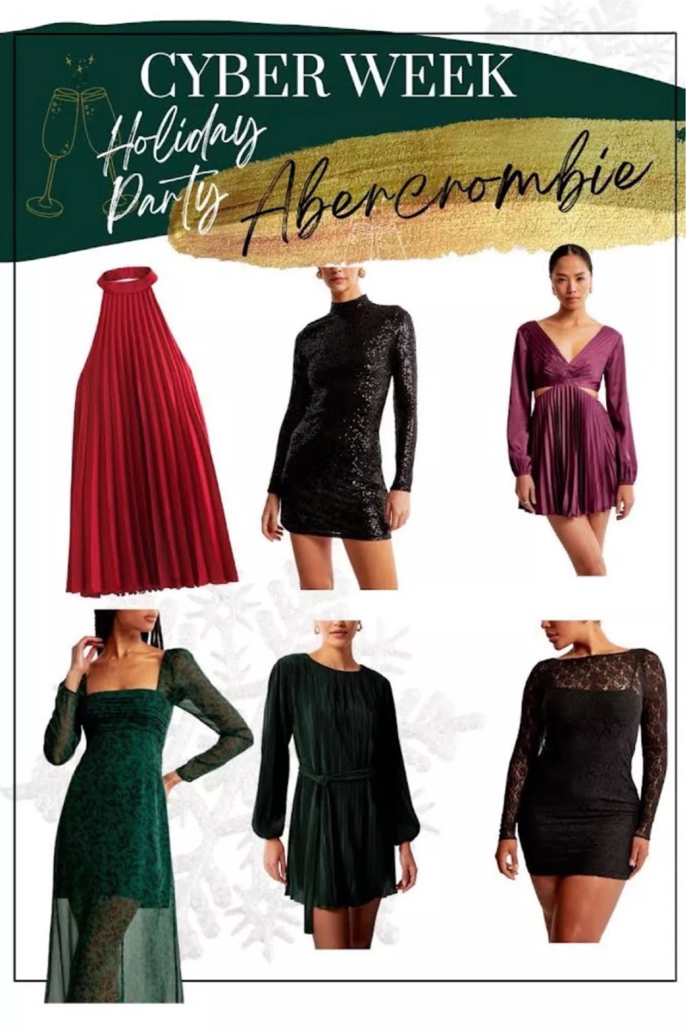 25% off dresses for weddings, the holidays, and special occasions brought to you by Abercrombie! Adorable winter wedding guest outfits

#LTKwedding #LTKparties #LTKCyberWeek

#LTKHoliday #LTKSeasonal #LTKwedding