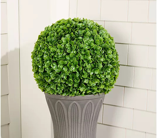 Make Your Selection: Wicker Park 20" Indoor/Outdoor Oversized Jade Sphere | QVC