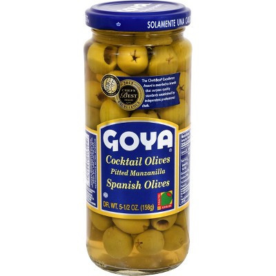 GOYA Cocktail Olives Spanish Olives - 5.5oz | Target