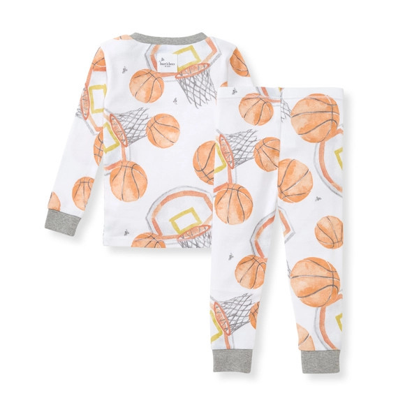 Basketball Organic Baby Pajamas | Burts Bees Baby