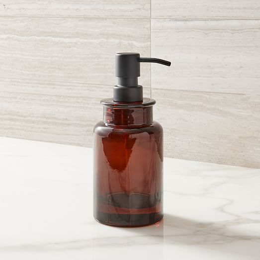 Apothecary Glass Bath Accessories | West Elm (US)