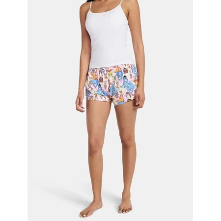 Winnie the Pooh Women's Jersey Knit Sleep Shorts, 2-Pack, Sizes XS-3X | Walmart (US)