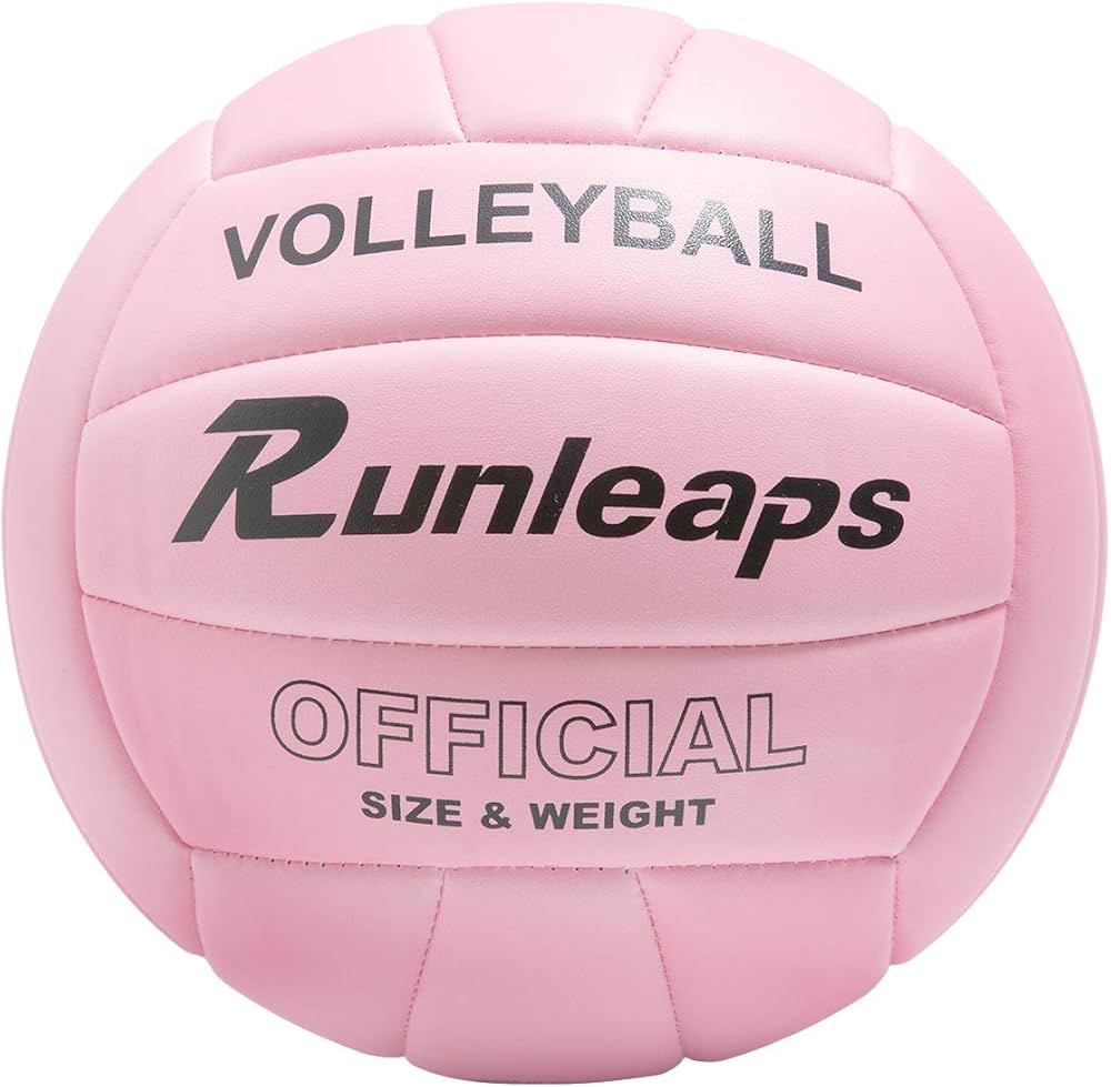Volleyball, Waterproof Indoor Outdoor Volleyball for Beach Game Gym Training (Official Size 5) | Amazon (US)