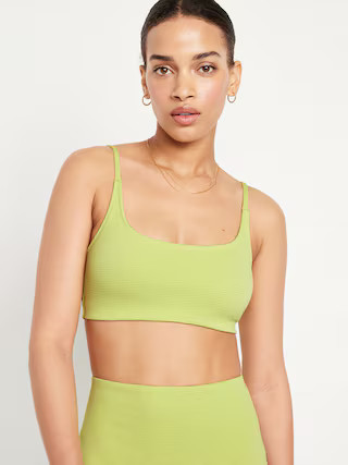 Scoop-Neck Bikini Swim Top | Old Navy (US)