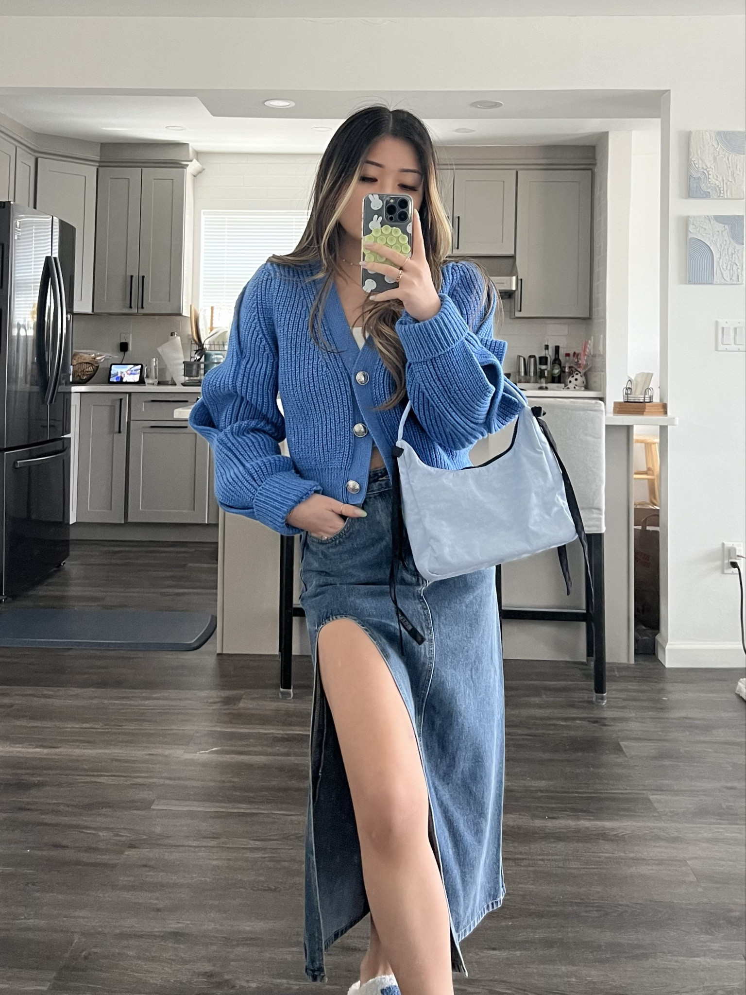 denim skirt 💙

#LTKfindsunder50 #LTKstyletip