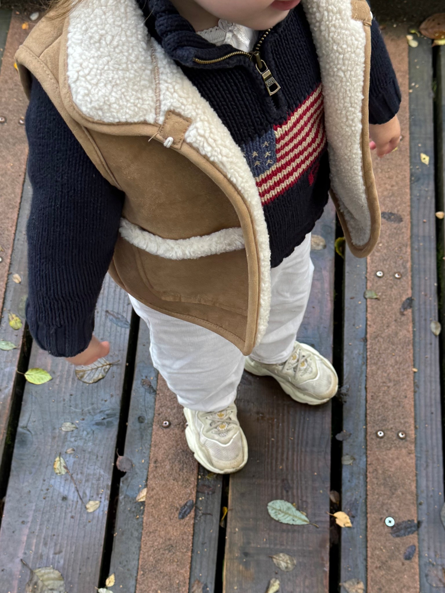 keeping cosy! Linked this sweet gilet as well as the non zip version of the RL jumper🐎✨

#LTKkids #LTKuk #LTKautumn