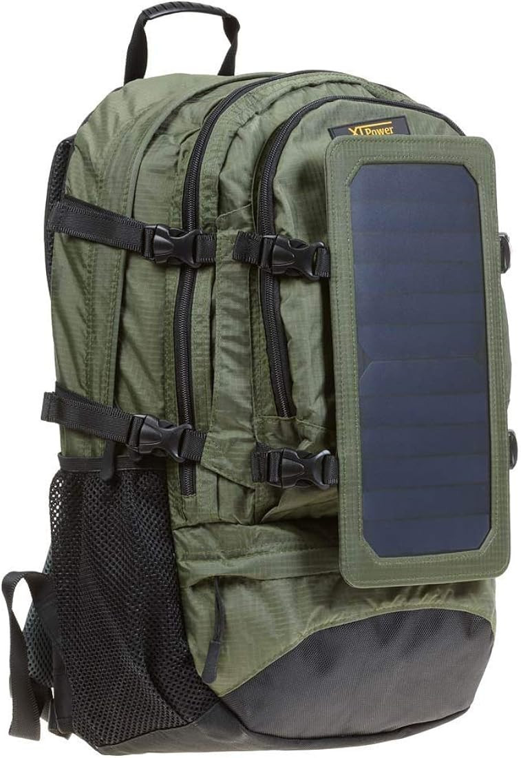 XTPower Hiking Solar Backpack with Removable 7 Wall Solar Panel for Smart Phones, Tablets, GPS, B... | Amazon (US)