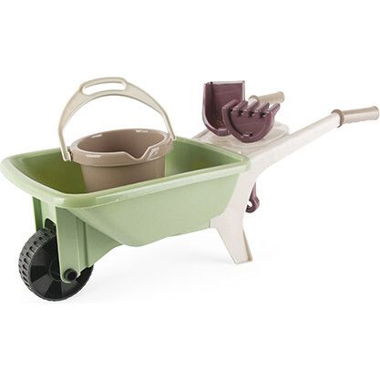 Green Garden Wheelbarrow 100% Recycled Materials Set | Maisonette