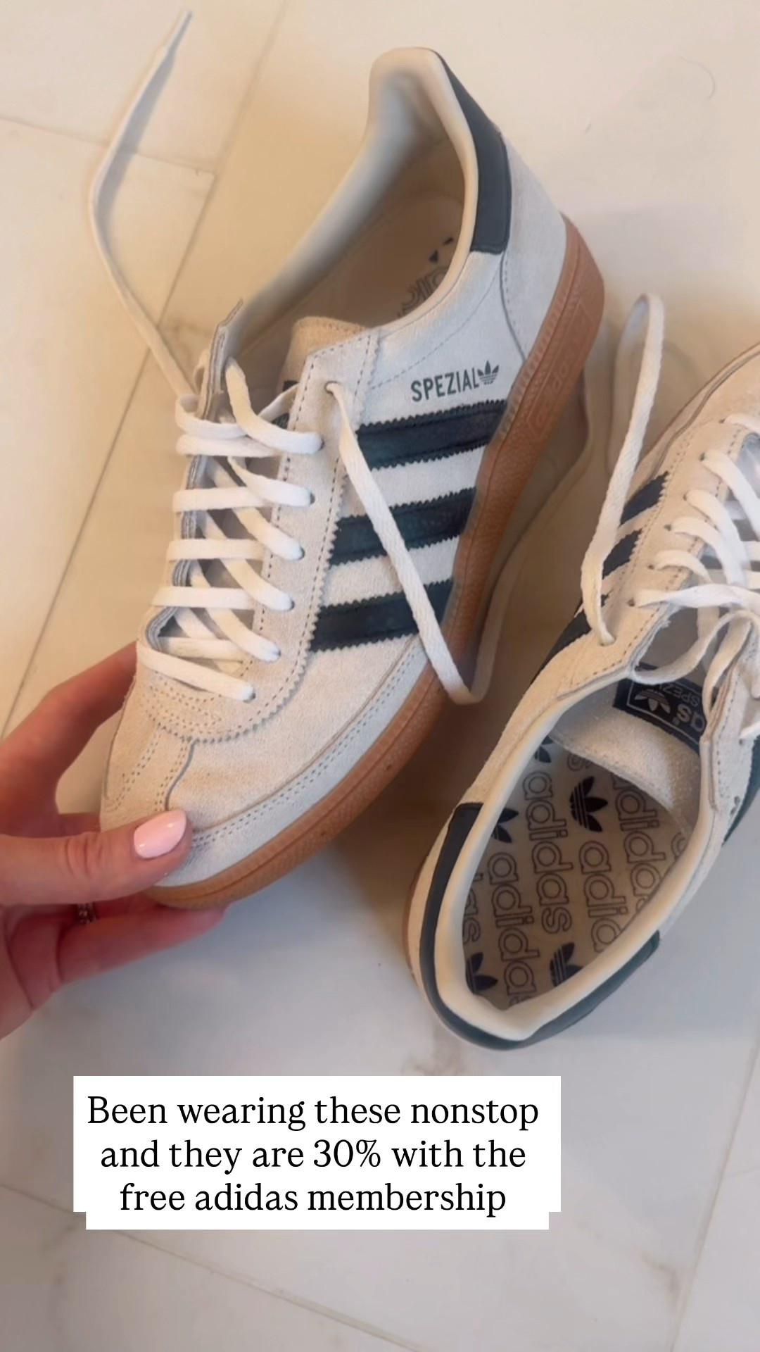 I’ve been loving these Adidas highball sneakers! 30% off with membership size down a half a size. The color is perfection to go with every outfit.

#LTKSaleAlert #LTKootd #LTKmomlife