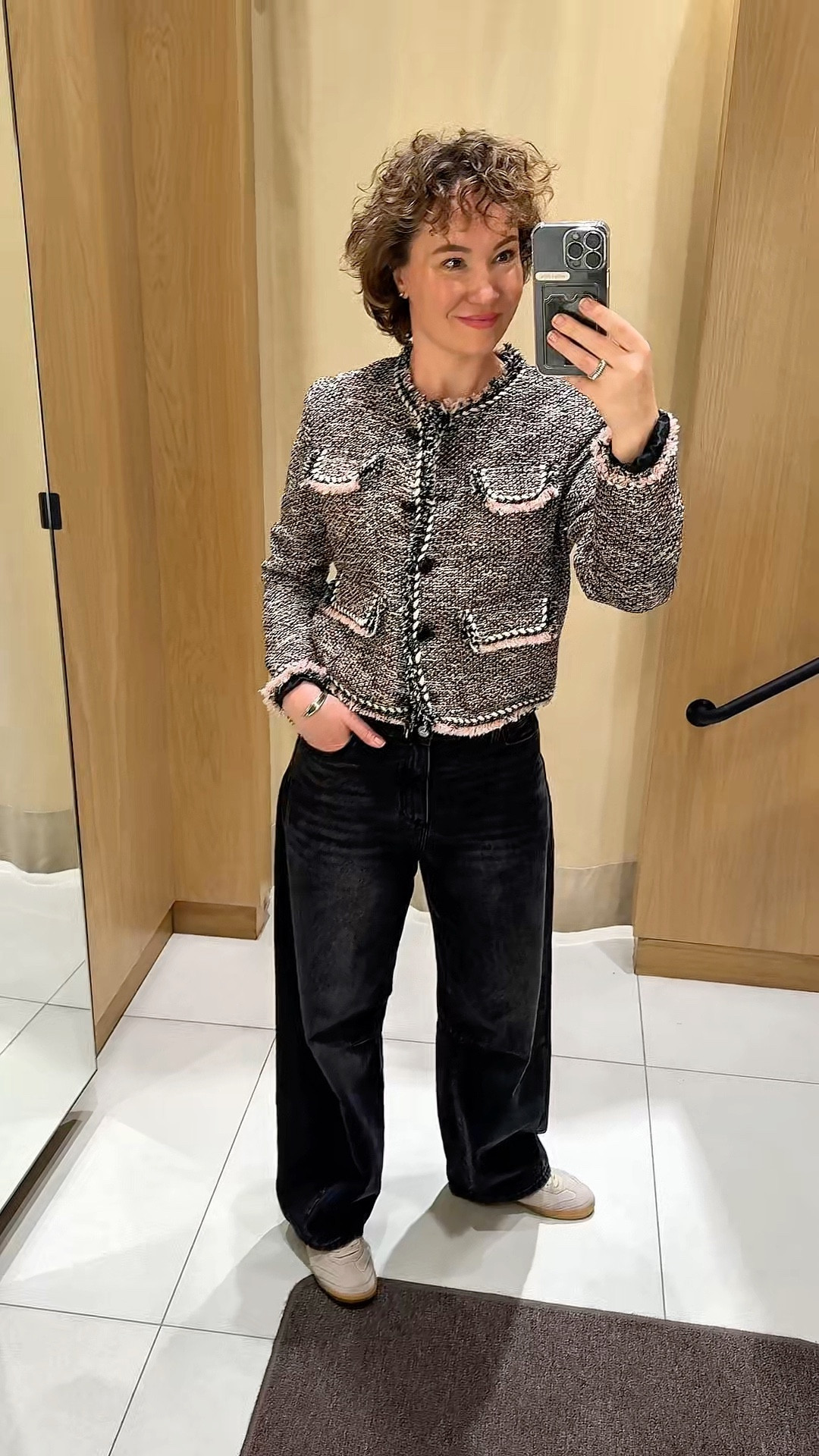 Office outfit for winter 

Barrel jeans 
Tweed jacket 
women best dresses casual dress cocktail dress  cruise summer wedding guest dress  date night outfits  dress wedding guest  dresses wedding guest easter dress  event dress  fashion casual  fashion finds  fashion going outfit  fashion summer  fashion vacation  finds clothes  formal wedding guest dress  going out outfits  resort dress  resort dresses  resort outfits resort wear  resort wear 2026 summer dress  summer dress 2026  summer dress red  summer dress summer summer fashion  summer fashion finds summer wedding guest dress  vacation fashion  vacation finds  Zara jacket nye outfit new years eve outfit europe nye party cheirosa 67 perfume mist cozy set vacation outfits beach winter outfits women Jeans work outfit shoes to wear with jeans dark jeans Dark wash jeans Dark denim Uniqlo Jeans spring Jean fall jeans affordable jeans white jeans winter outfit revolve jeans curvy jeans for work jeans and blazer boot cut jeans bootcut jeans boyfriend jeans Levi's flare jeans levis jeans high waisted jeans high waist jeans low rise jeans relaxed jeans loose jeans ripped jeans black ripped jeans distressed jeans slim straight jeans #LTKworkwear #LTKstyletip #LTKover40 #LTKshoecrush 

#LTKSaleAlert #LTKFindsUnder50 #LTKootd