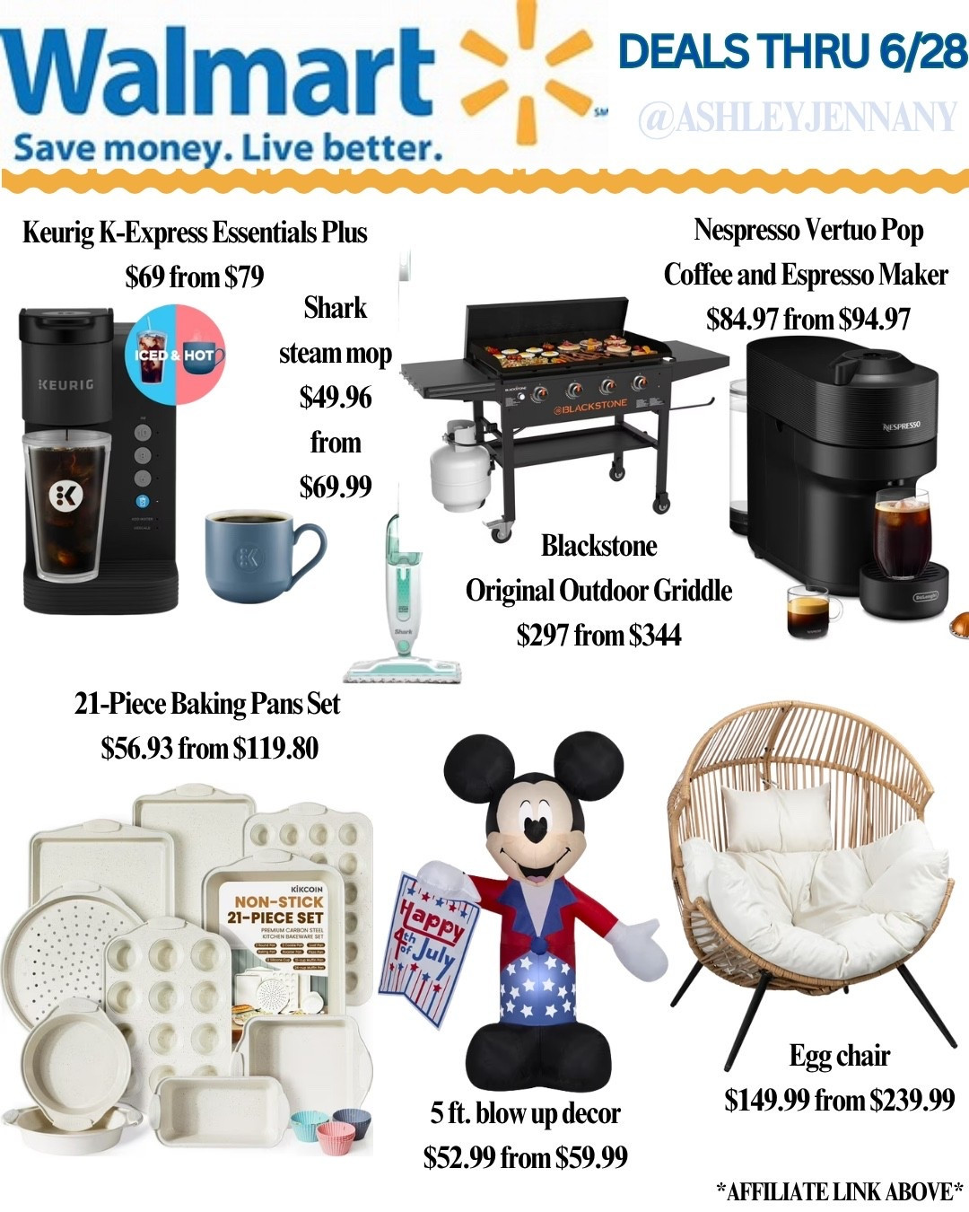 Walmart deals

#LTKHome #LTKSaleAlert #LTKSeasonal