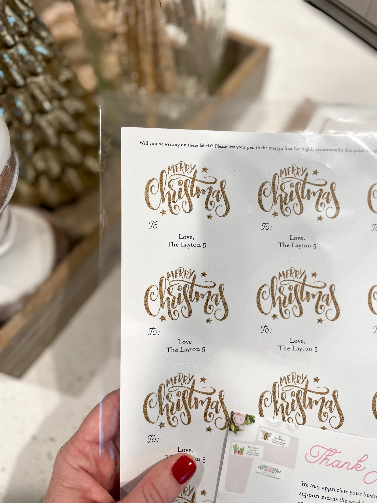 Christmas gift labels 

#LTKHoliday #LTKCyberweek