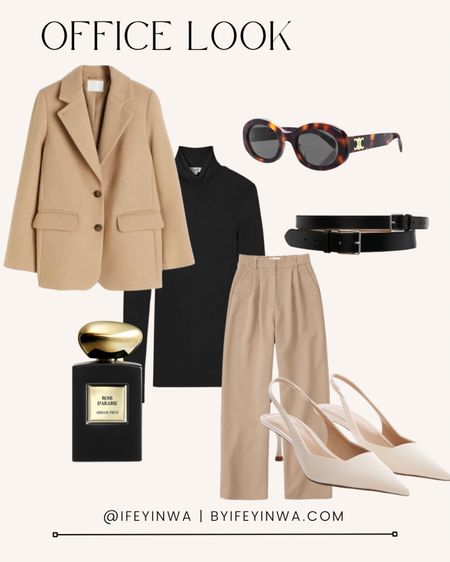 Effortlessly chic in a tailored jacket, classy turtleneck and camel tone pants. Ready to conquer the work day

#LTKbeauty #LTKSeasonal #LTKstyletip