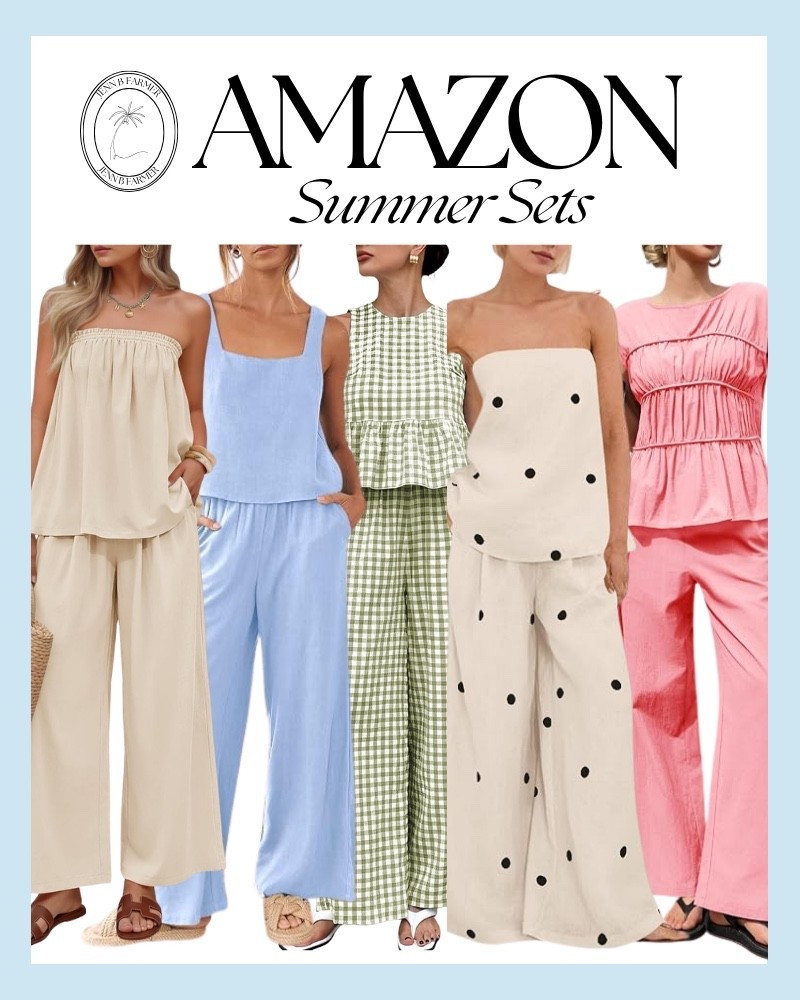 The summer sets that everyone is talking about - all Amazon!!


summer sets, matching sets, look for less, grandmillenial, preppy style, summer vacation, mom outfit, summer look, under $50, daily style, trendy style

#LTKootd #LTKmomlife #LTKgrwm