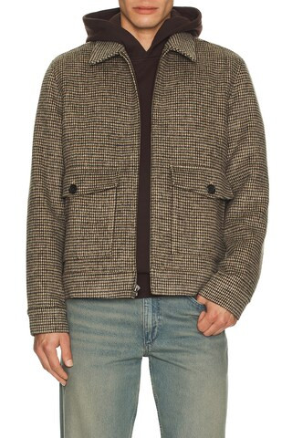 Rails Tillman Bomber Jacket in Walnut Ember from Revolve.com | Revolve Clothing (Global)