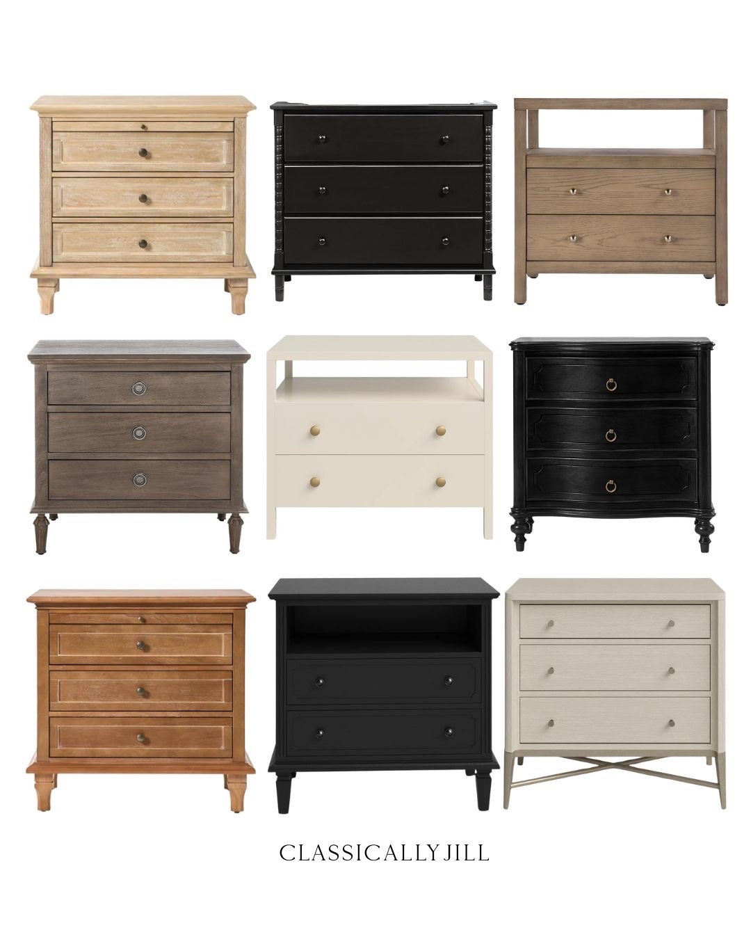 Love these nightstands and bedside tables! Classic home, wood bedside table, wood nightstand, neutral home, nursery ideas, primary bedroom inspiration

#LTKStyleTip #LTKHome #LTKFamily